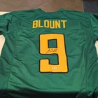 LeGarrette Blount Signed #9 Oregon Ducks Green Football Jersey Original
