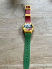 Vintage 1987 M&M s Chocolate Candies Watch   ...