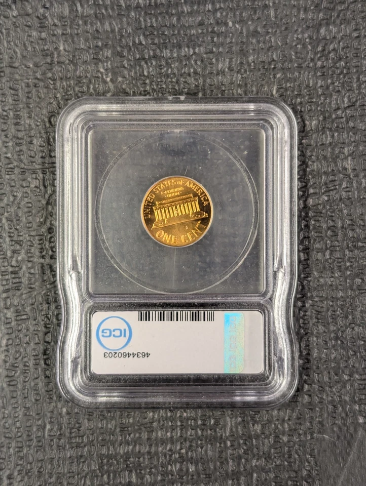 1966 SMS MS 69 RD Lincoln Memorial Cent 1c TOP POP Greysheet=$650 A.Hutto Signed - Image 2 of 4