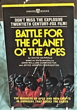 David Gerrold / BATTLE FOR THE PLANET OF THE APES 1973 David Gerrold / BATTLE FOR THE PLANET OF THE APES 1973