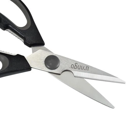 LIVINGO 7.5 Kitchen Scissors All Purpose For Sharp Cutting Small Bones And With - Image 4 of 4