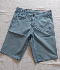 BLEND Herren Chino-Shorts Blau Gr. M mit Rei�...