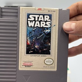Star Wars NES CIB Complete w/ Box, Manual, Inserts + Sleeve &ndash; Authentic Nintendo