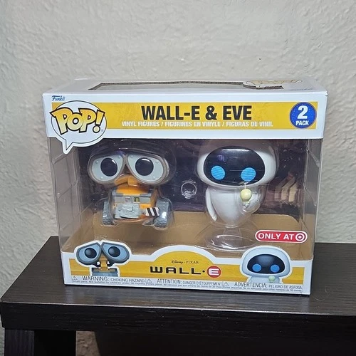 Funko Pop! Vinyl WALL-E & EVE 2 Pack Disney Pixar Target Exclusive Multipack