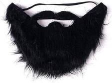 VIGUEUR Mustaches - Costume Party Male Man Fake Beard Moustache Black 1Pc 