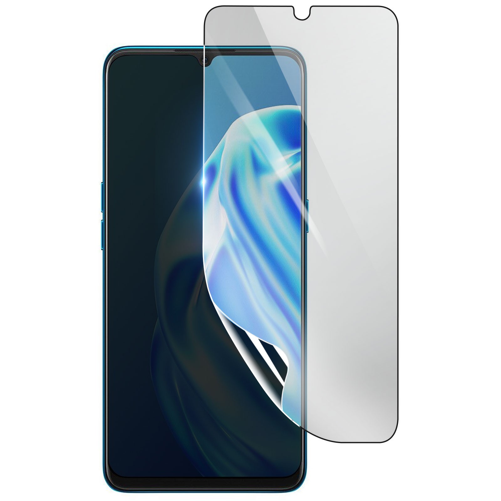 Film écran Oppo A91 hydrogel pour réparer les micro-rayures