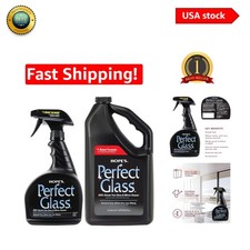 Perfect Glass Cleaner 32oz  67.6oz Refill - Streak-Free  Ammonia-Free Solution