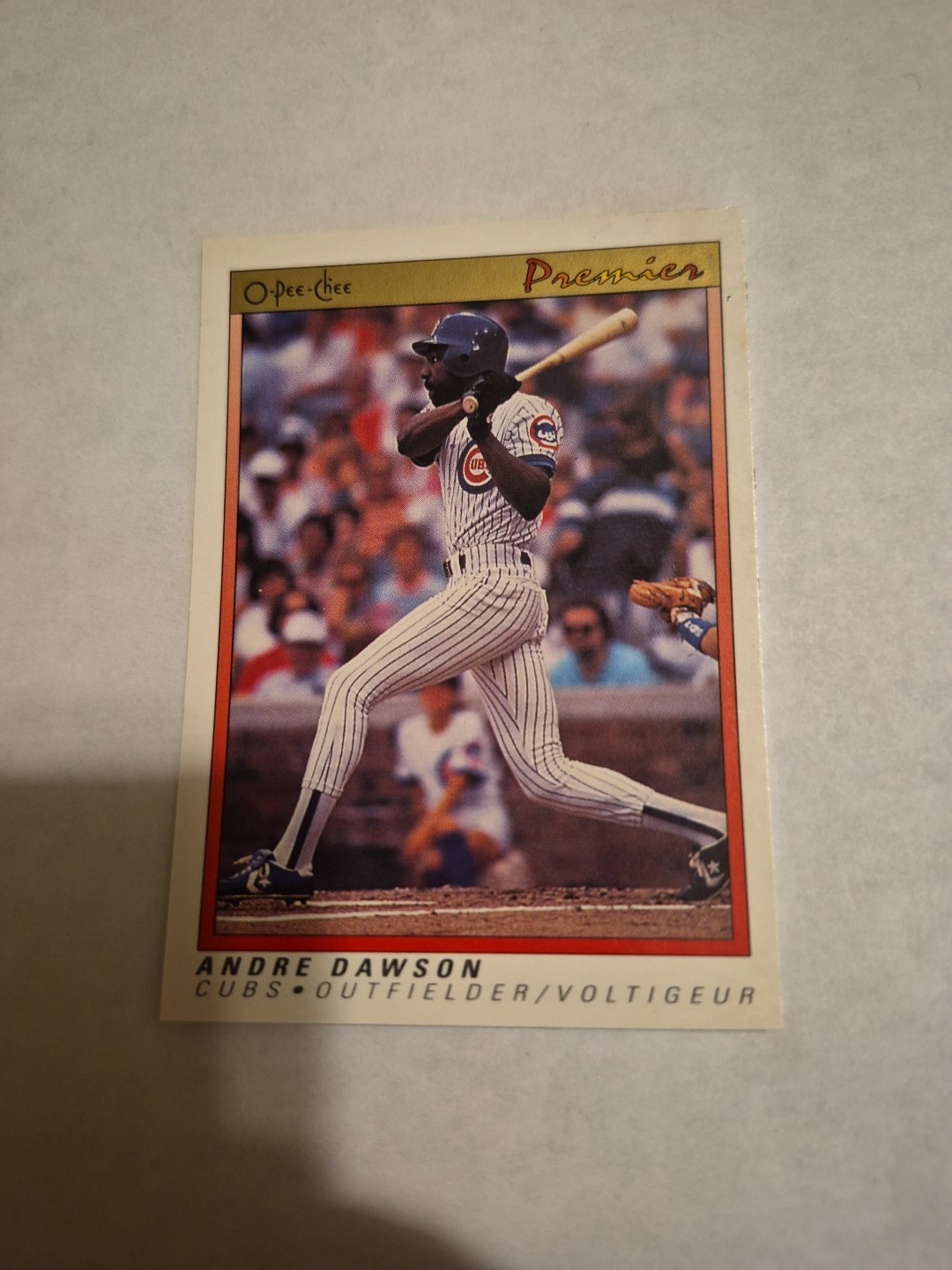 ANDRE DAWSON 1991 TOPPS O-PEE-CHEE PREMIER #31 FREE SHIPPING