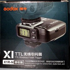 GODOX X1R-N TTL WIRELESS FLASH TRIGGER 2.4GHz  FOR NIKON  NIB 