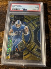 2023 PANINI SELECT SAM LAPORTA GOLD DISCO PRIZM /10 PSA 9