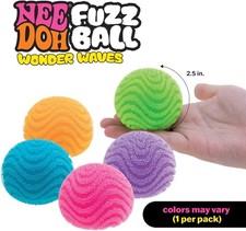 Fuzzy Squishy Stress Ball Sensory Fidget Toy Soft Squeeze Ball