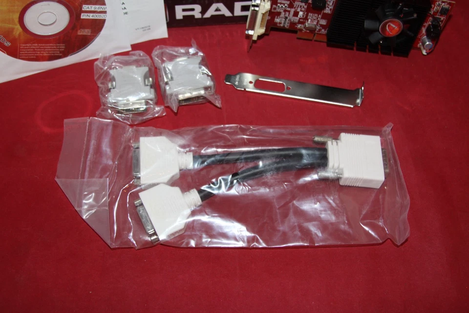 VisionTek ATI Radeon HD 3450, 512MB, DMS-59 + 2xDVI-I PCI Graphics Card (900292) - Image 2 of 4