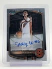 SADIQ WHITE 2025-26 BOWMAN CHROME 1ST ROOKIE AUTO #CPA-SWH SYRACUSE Q2045