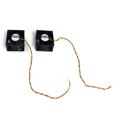 (Lot of 2) Sanyo Denki San Ace 80 9G0812P1K10 DC Fans 3.15'' x 1.5'' 12V 1.8A