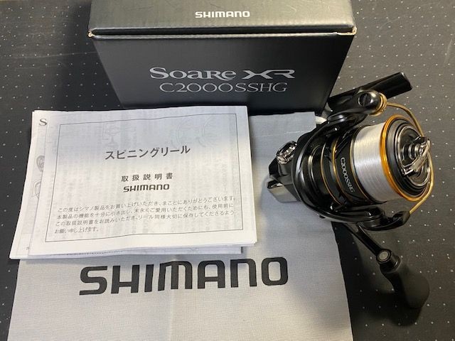 Shimano 21 Soare XR C2000SSHG Spinning Reel Light Game Fishing 