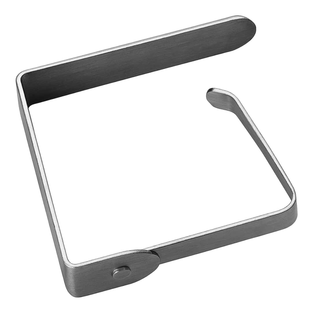 Tablecloth Clip For Tables 4.5 Cm Stainless Steel Caper - Tablecloth Clips