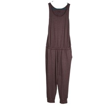 Patagonia Womens Fleetwith Jumpsuit Mauve Plum Heather Sleeveless Jogger Large