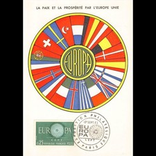 Carte maximum v3 - n° 1266 - Europa