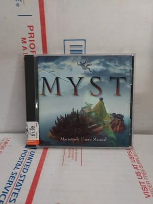 MYST Macintosh User Manual Computers CD Rom No Keys - #162L