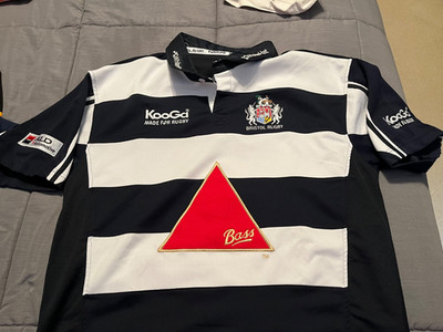 Bristol Rugby Jersey, English Rugby Premiership - made by Kooga