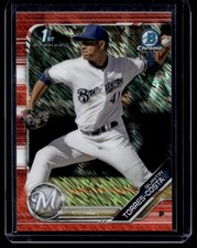 2019 Bowman Chrome Prospects Orange Shimmer Quintin Torres-Costa 16/25 Milwaukee