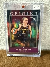 2024 WNBA Origins - Grace Berger #79 Gold /25 Indiana Fever LOW POP 🔥 