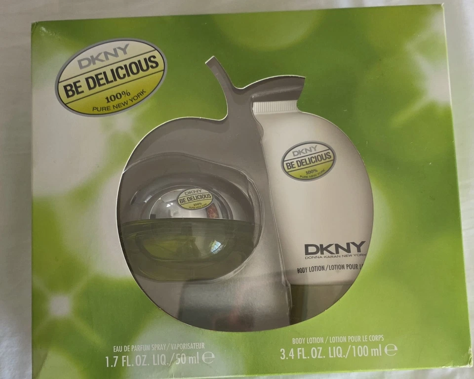 Be Delicious by DKNY Set de Regalo 1.7 OZ Perfume EAU + 3.4 FL Loción Corporal Nuevo En Caja Foto 2 de 4