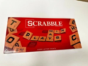 New Scrabble Crossword Board Game – Contents New – Damaged Packaging