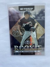 2002 Donruss Nick Neugebauer Rate Rookie Career Stat Line #189,   5/11