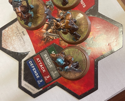 Heroscape Heavy Gruts Orcs Dawn of Darkness with Card - Bild 4 von 4