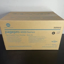 Genuine Konica Minolta A0FN012 Black High-Yield Toner Cartridge - NEW SEALED