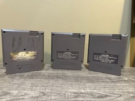 Lot of 3 Nintendo NES Games: Rush N' Attack, Spy Hunter, Guardian Legend- Tested