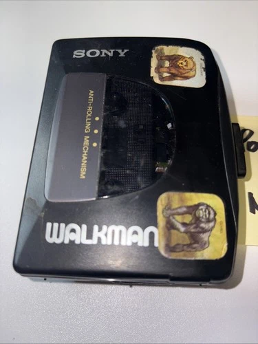 Sony Walkman WM-EX10 Black Portable Stereo Cassette Player - For Parts