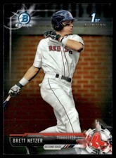 2017 Bowman Draft Chrome Brett Netzer Boston Red Sox #BDC-31