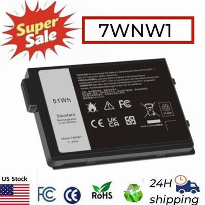  LOT 10x 7WNW1 Battery For Dell Latitude 7424 5424 5420 Rugged Extreme 51Wh