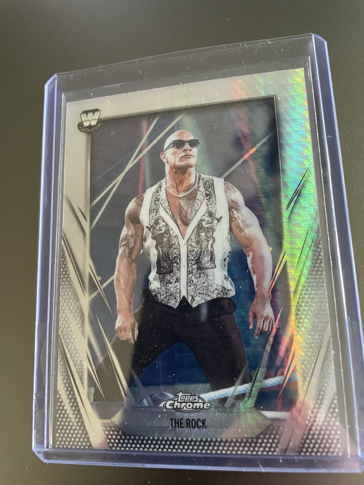 2026 Topps Chrome WWE - The Rock #1