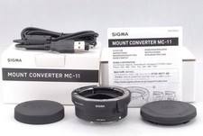 SIGMA MOUNT CONVERTER MC-11 CANON EF-E con cappuccio