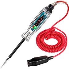 Premium Digital LED Automotive Circuit Tester, DC 2.6V-32V 32V, Green,Red