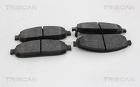 Bremsbelagsatz Scheibenbremse Triscan 8110 80536 FüR Jeep Cherokee 3 Wh Wk Xk Xh