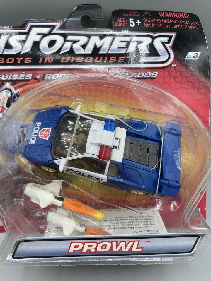 Hasbro Transformers Robots in Disguise Rid PROWL High Speed Chaser 2001 Autobot - Image 2 of 4