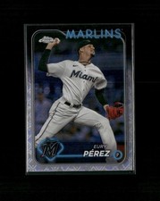 2024 Topps Chrome Logofractor Edition #6 Eury Pérez A13