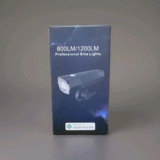 Bike Light Headlight 1200 Lumens 10w Cree Led Works W Apple Find My Ipx5