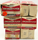 Lot of 6 Rough Gilbert American Flyer S Gauge Red and White Original Boxes — photo 5