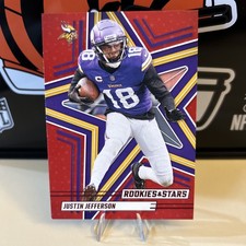 2025 Panini Rookies & Stars - Justin Jefferson #75 Red