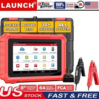 LAUNCH X431 Pro Star Car Bidirectional OBD2 Diagnostic Scanner IMMO TPMS US*^