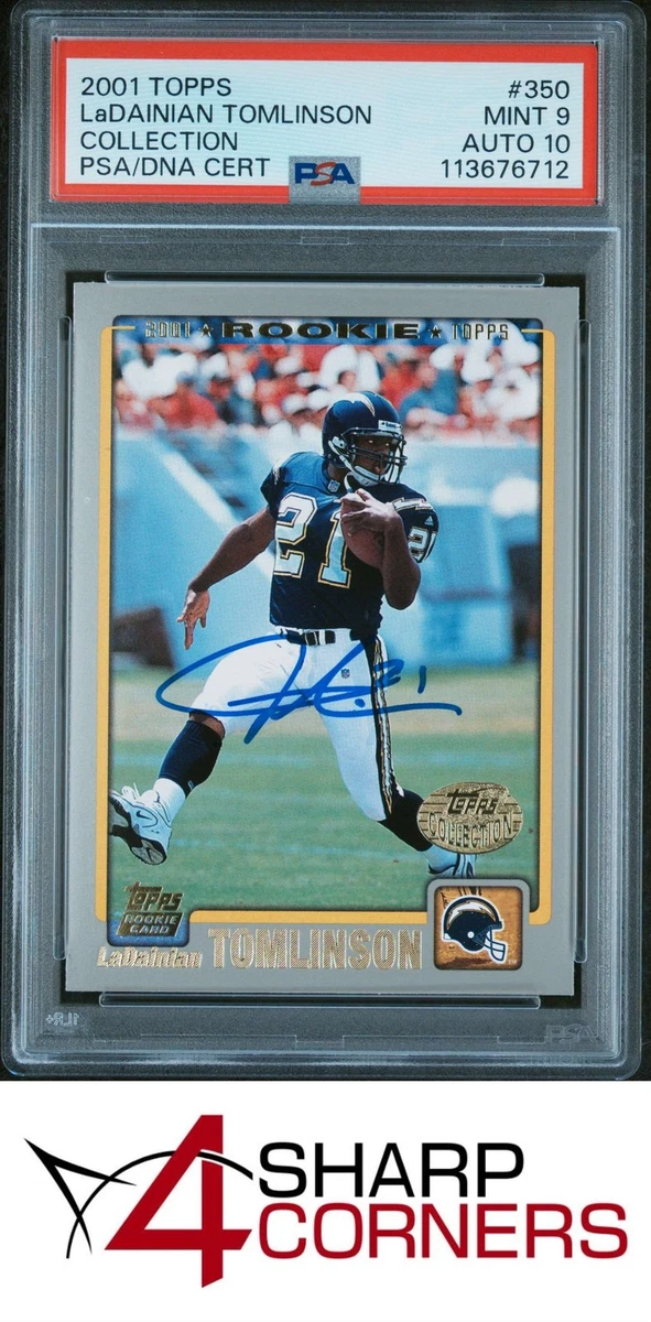 LaDainian Tomlinson Rookie Football Trading Cards & Accessories