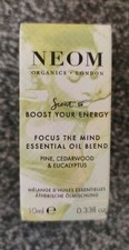 Image of NEOM BOOST ENERGY FOCUS THE MIND ESSENTIAL OIL PINE CEDARWOOD & EUCALYPTUS 10ML