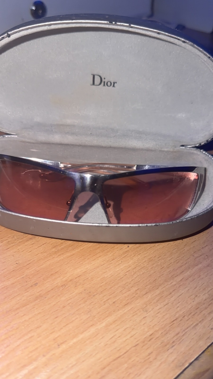 Vintage silver dior sunglasses