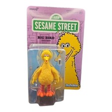 Super7 Sesame Street Reaction 3.75" Big Bird Action Figure NEW Wave 3
