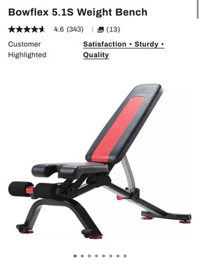 Bow flex Select tech 5.1 Work Out Bench